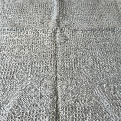 Baby Blues! Lot of Vintage & Antique Baby Clothing including a Baby Blanket & Woolen Bunting