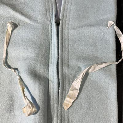 Baby Blues! Lot of Vintage & Antique Baby Clothing including a Baby Blanket & Woolen Bunting