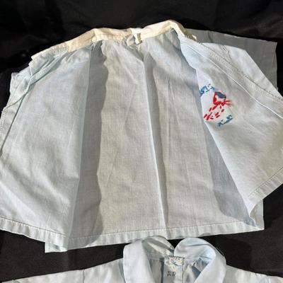 Baby Blues! Lot of Vintage & Antique Baby Clothing including a Baby Blanket & Woolen Bunting