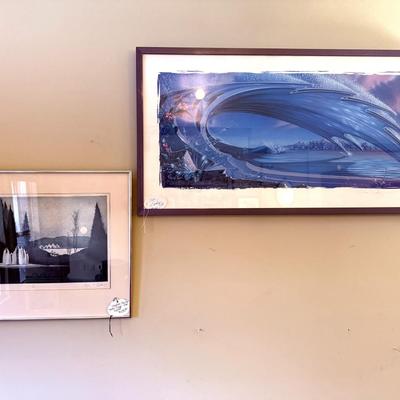 Lot 16: Chris Lundy & Stephen Quiller Art