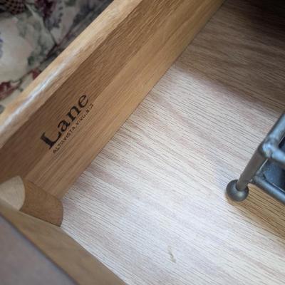 1960s Lane Perception Commode Side Table Approx 20" x 28" x 20"