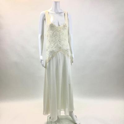 581 Victoria's Secret Lace Poly Slip Dress