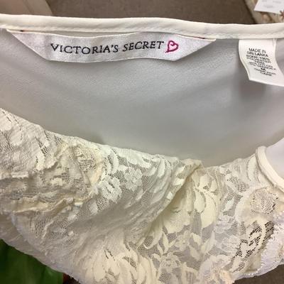 581 Victoria's Secret Lace Poly Slip Dress