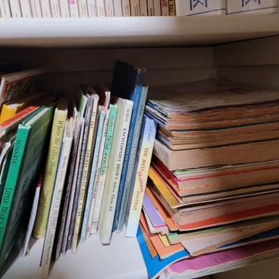 Lot of books and kids books