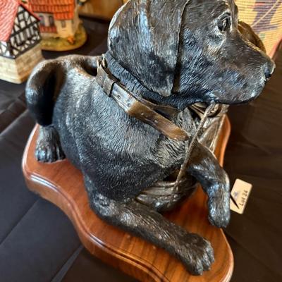 Bronze Sculpture - "Boot Camp" by Devin Rowe on wood base w/plaque