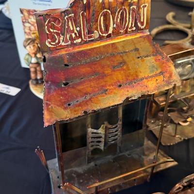 Set of 4 Copper pieces - 3 are music boxes