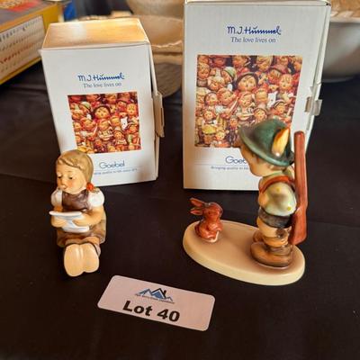 2 Goebel / Hummels with Boxes #735 & #419