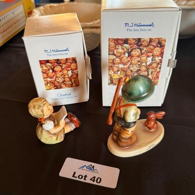 2 Goebel / Hummels with Boxes #735 & #419