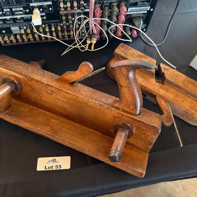 2 Vintage Wood Planes