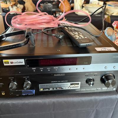 Sony Amplifier Receiver Model # DA3300ES w/cords & remote