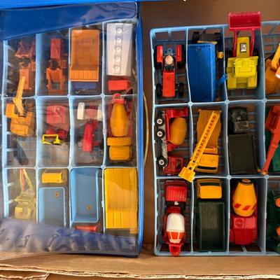 Collection of Matchbox/Hotwheels mostly construction theme