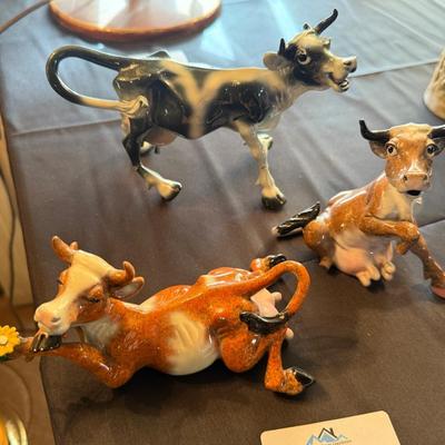 Sale Photo Thumbnail #227: all 3 from Kitty Critters Collectible Cows as shown