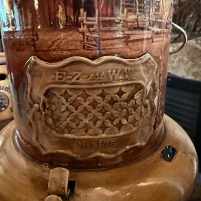 Antique EZ Est Way #1308 decorative kerosene heater