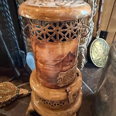 Antique EZ Est Way #1308 decorative kerosene heater