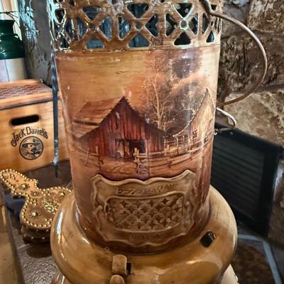 Antique EZ Est Way #1308 decorative kerosene heater