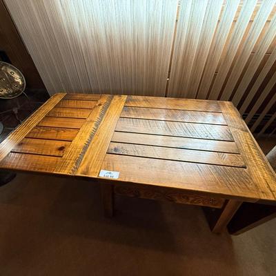 Wood drop leaf coffee/end table