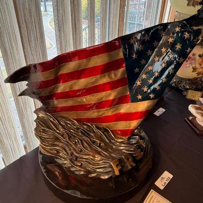 Bronze Bald Eagle “Out of the Ashes” by Gary Cooley Studios