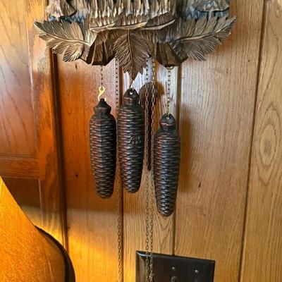 Vintage Wood Cuckoo Clock
