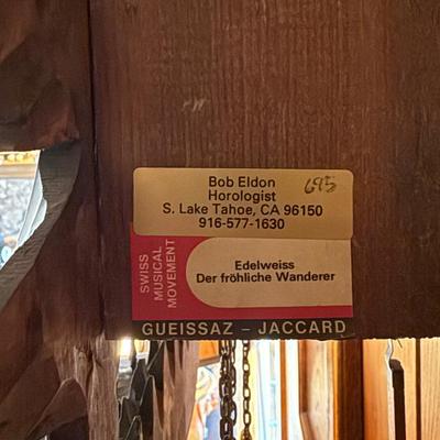 Vintage Wood Cuckoo Clock