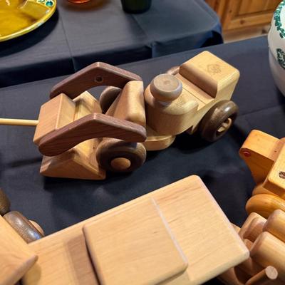 Sale Photo Thumbnail #425: all wood made toys as shown