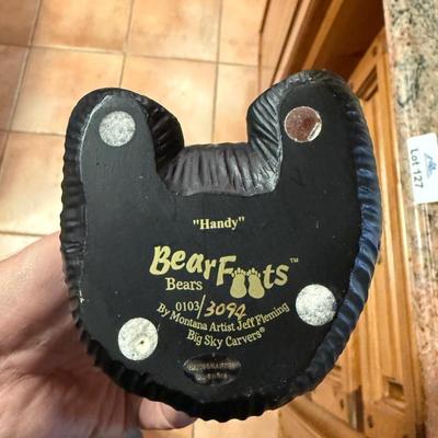 Box of various Bear figures mainly by Bear Foots 1 Brass