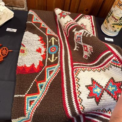 Vintage Native American blanket/throw