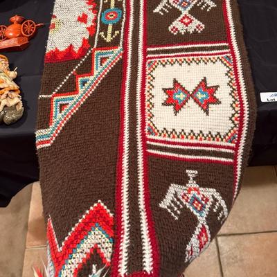 Vintage Native American blanket/throw