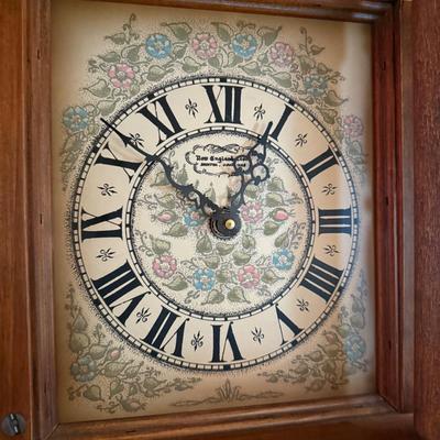 New England Clock Co. Wall Clock - Works/Chimes - Pendulum & weights