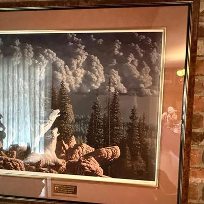 Framed Ltd Ed Ken Conragan signed & numbered Ltd Ed. Art