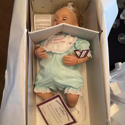 Sale Photo Thumbnail #696: New in box doll as shown with paperwork