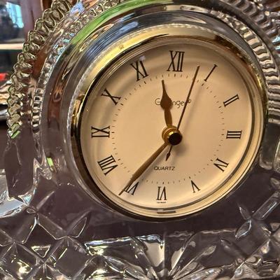 Godinger Crystal quartz Mantle Clock