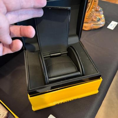 2 Breitling Wood Watch Boxes with Exterior Boxes