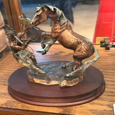 Bronze “Shhh” by C.A. Pardell artist proof statue w/paperwork