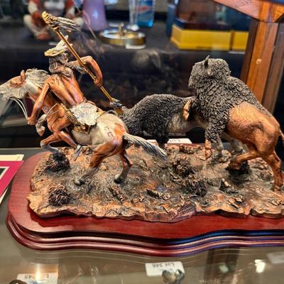 Bronze “The Tables Turned” by CA Pardell