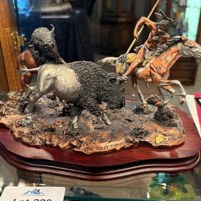 Bronze “The Tables Turned” by CA Pardell
