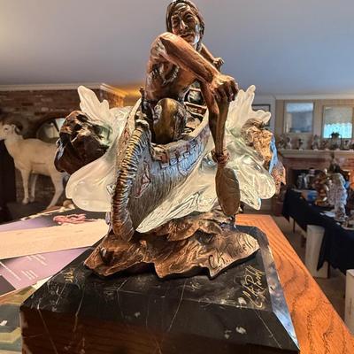 Amazing Bronze by C.A. Pardell “Saving Their Skins”