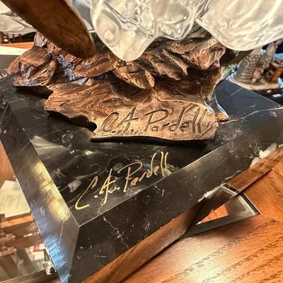 Amazing Bronze by C.A. Pardell “Saving Their Skins”