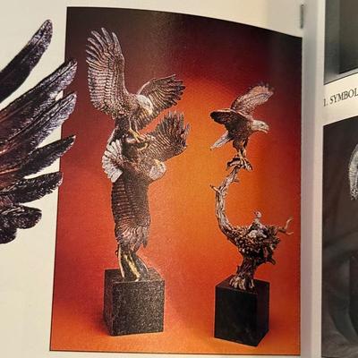 Tall Bronze Eagle bring fish back to Nest - “Sunday Brunch” by Katie Cantrel