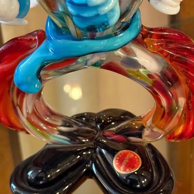 Sale Photo Thumbnail #856: glass clown as shown