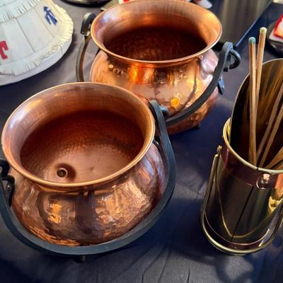 Collection of misc. copper & brass pieces