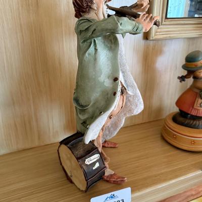 Capodimonte ceramic clown figure