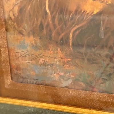 Nicely framed “Isdzan - Apache Woman” by Howard Terpning - signed & numbered
