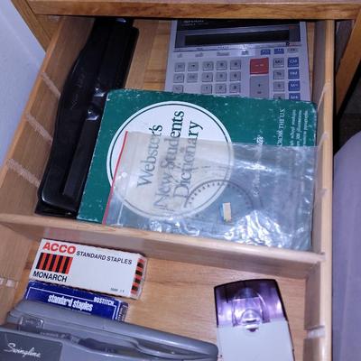 Lot of office supplies