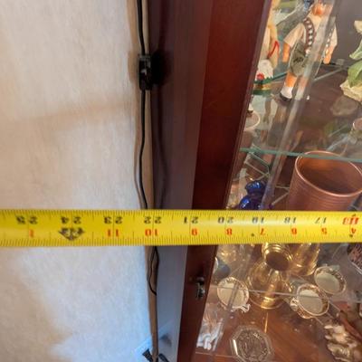 Lighted Corner Curio Cabinet 72" Tall