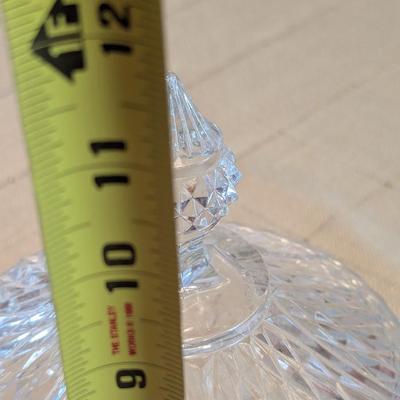 Made In Germany Vase & Crystal Pedestal Candy Dish