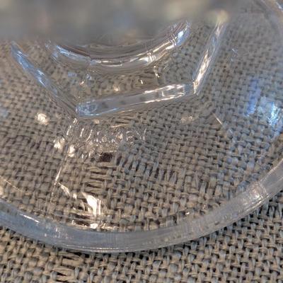 Made In Germany Vase & Crystal Pedestal Candy Dish