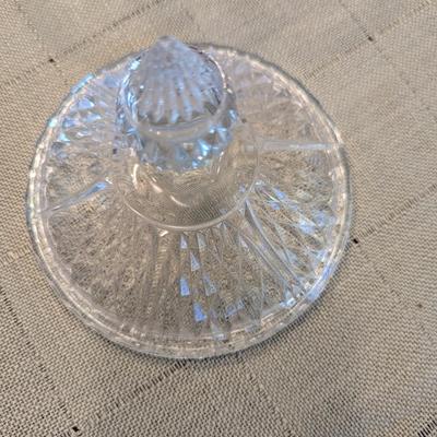 Made In Germany Vase & Crystal Pedestal Candy Dish