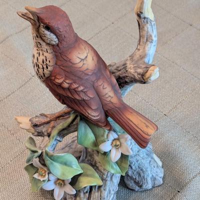 Wood Thrush By Andrea Figurine