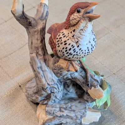 Wood Thrush By Andrea Figurine