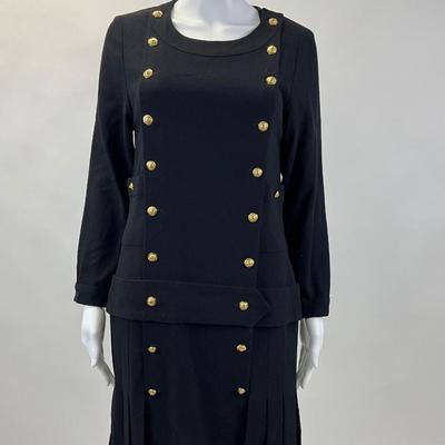 603 Vintage CHANEL Double Breasted Dress (AS-IS)